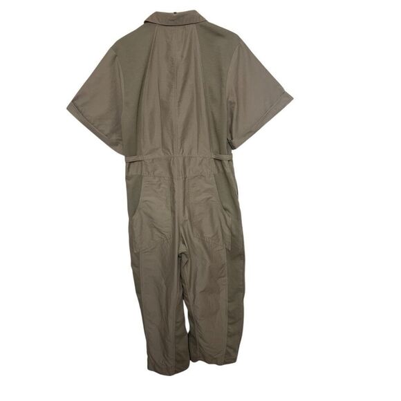 Daily Practice by Anthropologie Short-Sleeve Utility Jumpsuit  Size: L - Picture 9 of 9